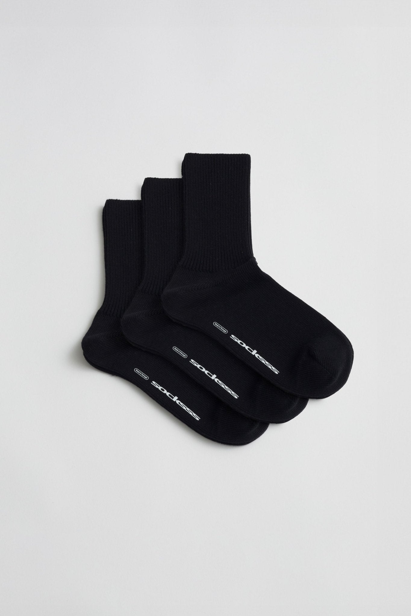 Lagom Black 3-pack - SOCKSSS