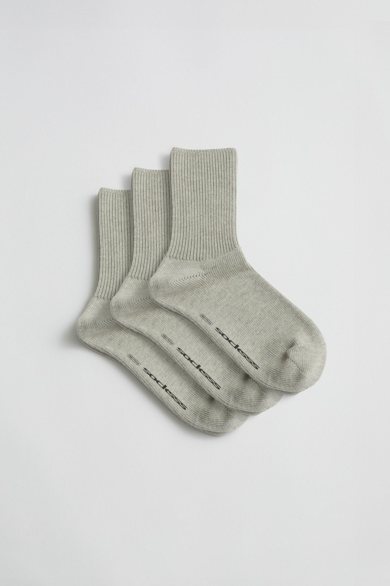 Lagom Grey 3-pack - SOCKSSS