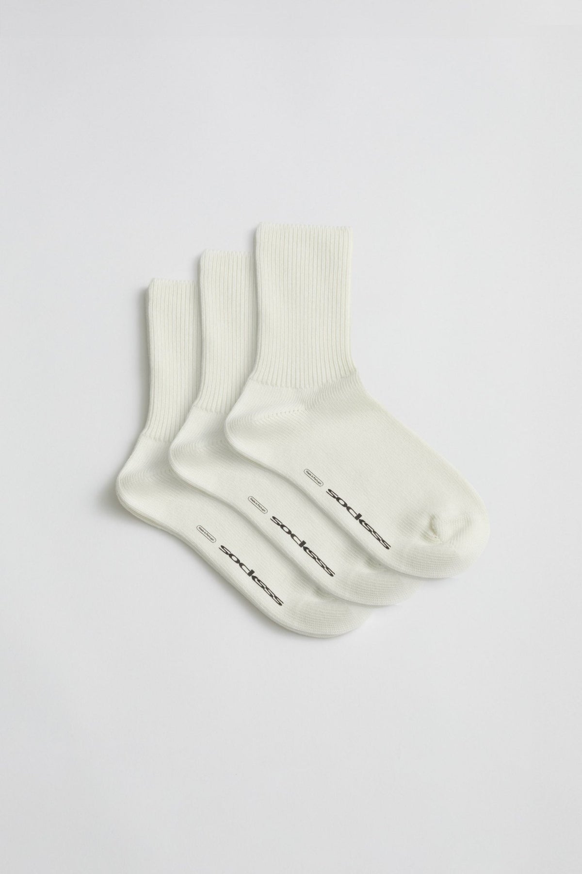 Lagom White 3-pack - SOCKSSS