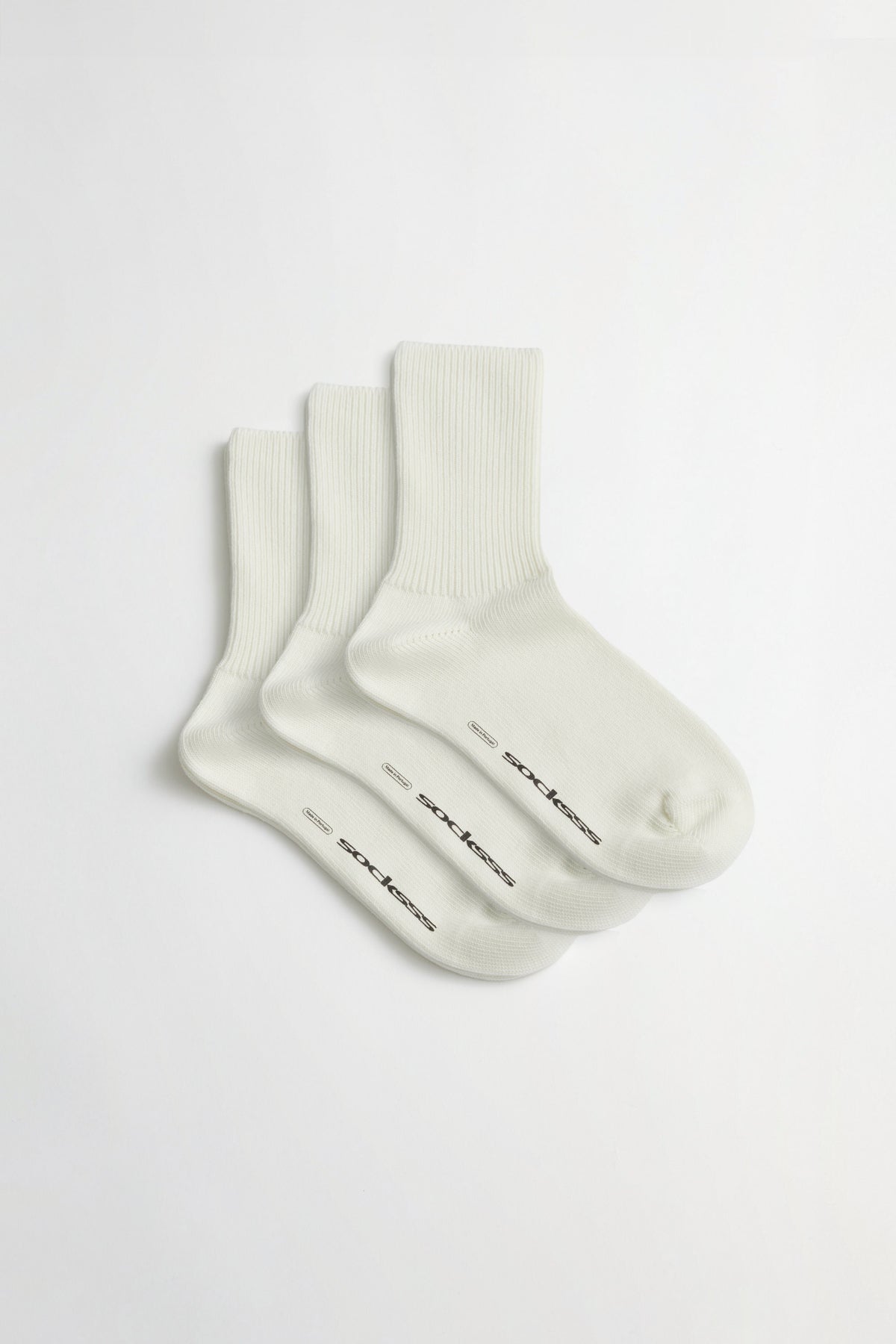 Lagom White 3-pack - SOCKSSS